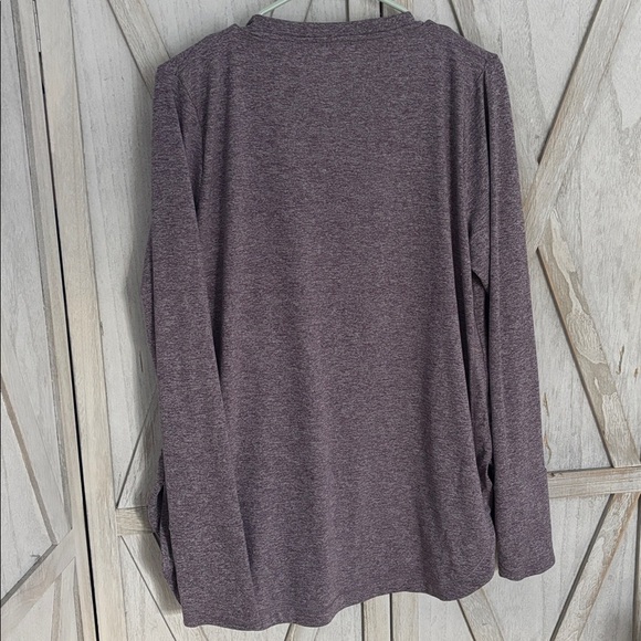 Athleta Sz L Uptempo top / purple - Picture 6 of 8